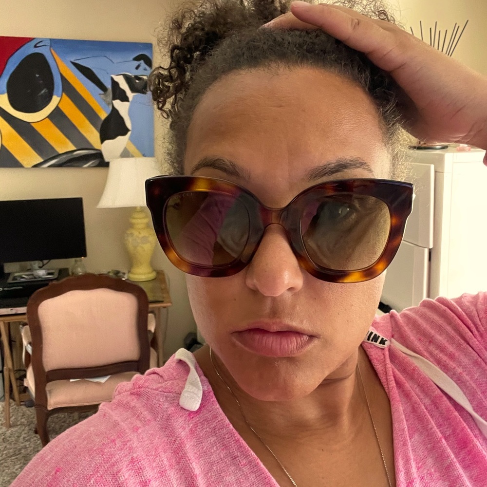 Oversized Star Studded Sunglasses